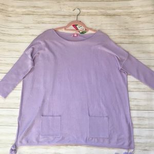 NWT Lilly Pulitzer Elba Sweater Lilac Verbena